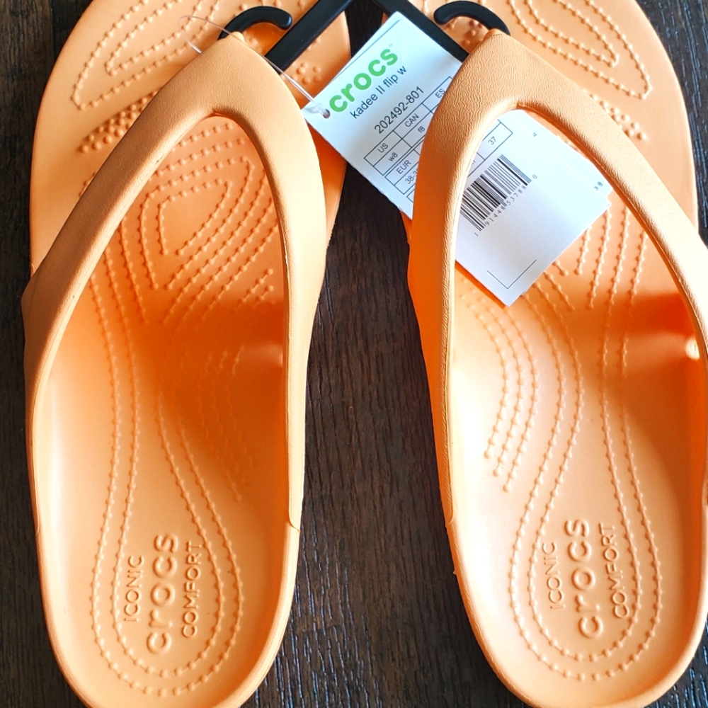 Crocs Kadee II Flip (Cantelope)